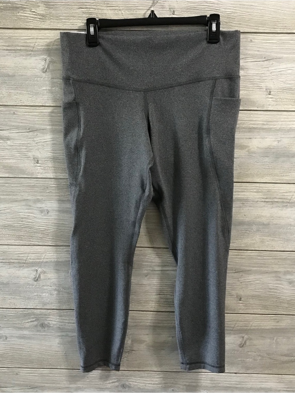 BNWT Members Mark High-Waist Pocket Ankle Leggings